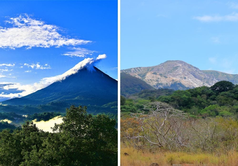 Rincon or Arenal Volcanoes