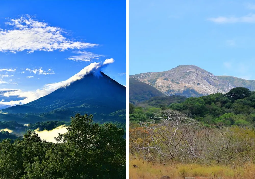 Rincon or Arenal Volcanoes